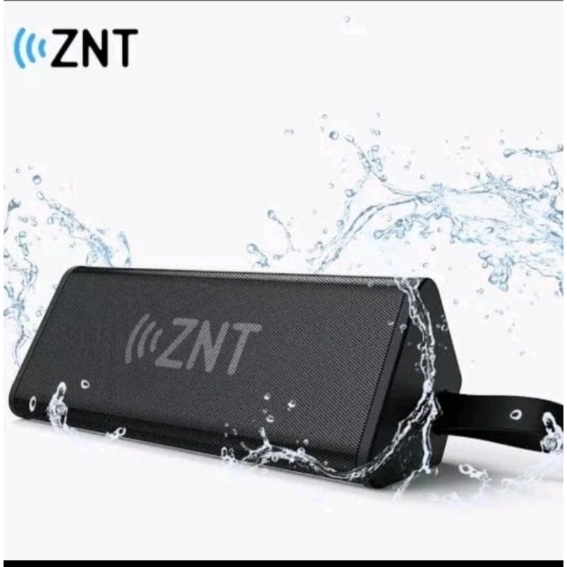 ZNT ThunderBar Black Bluetooth 5.0 Speaker IPX7 WaterProof Audio HiFi Portable Anti Air
