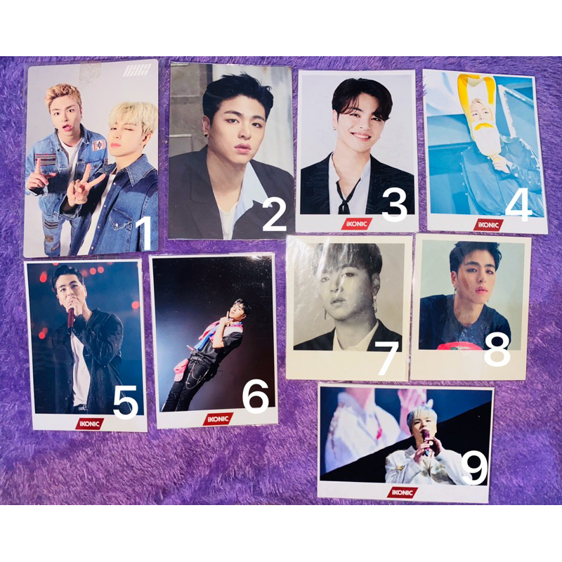 Postcard polaroid ikon official june colorful