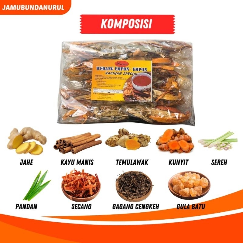 

wedang empon2 u tuk pemghangat badan dan setamina