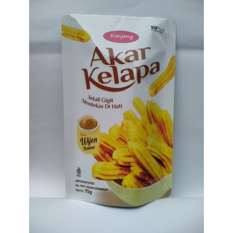

Snack Akar kelapa Kanjeng