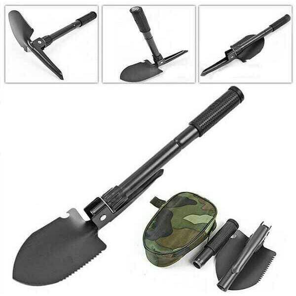 Sekop Outdoor Survival Tactical - Pacul Lipat Portable