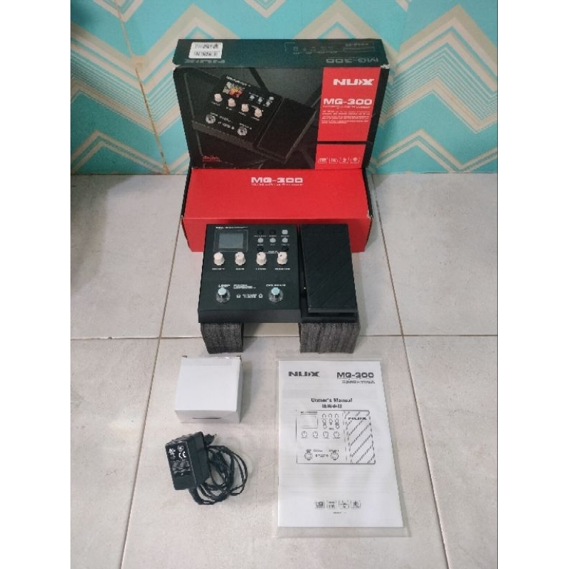 Effect guitar nux mg300 second