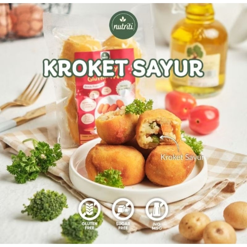 

Kroket Ayam Sayur Gluten Free - Nutriti