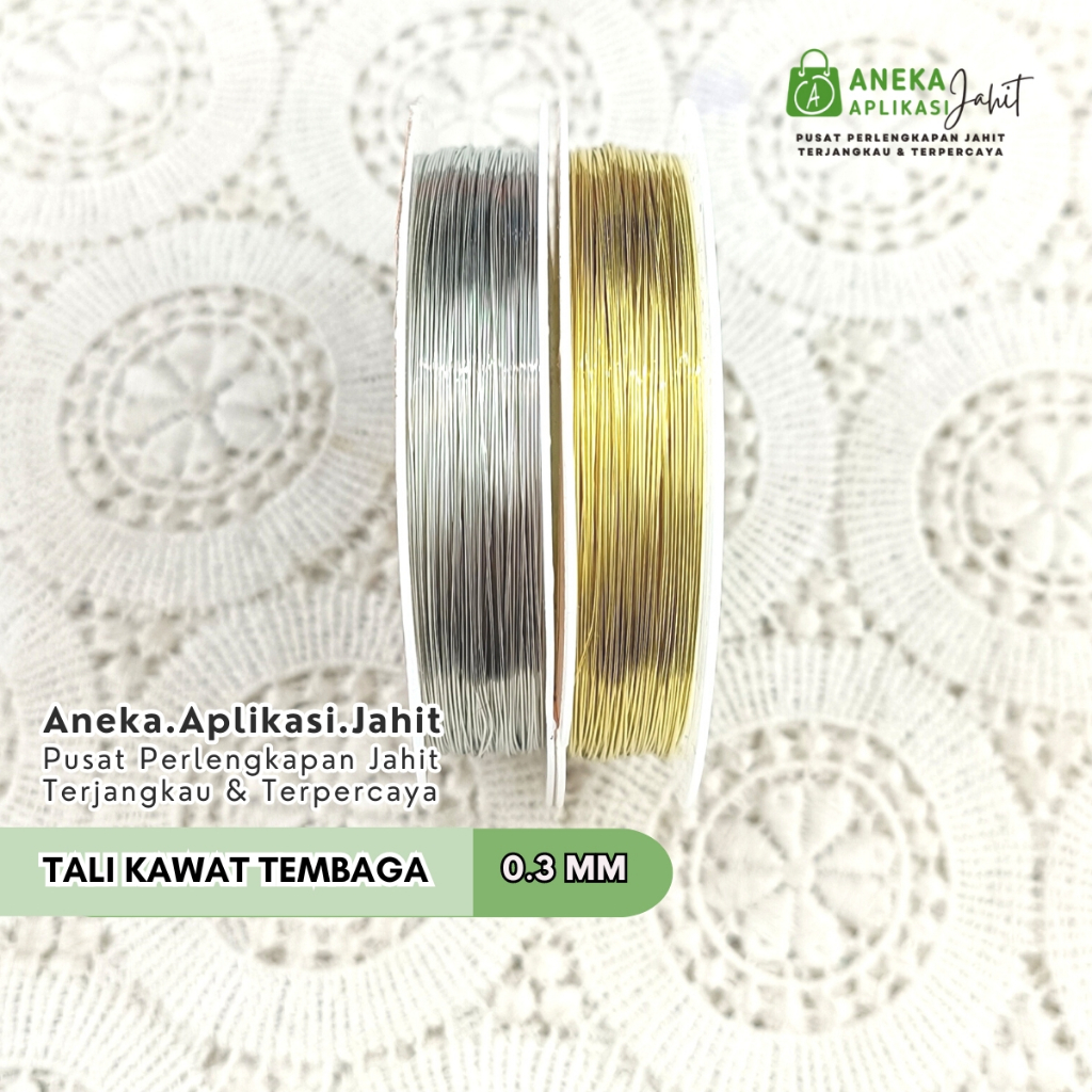 TALI KAWAT TEMBAGA / COOPER WIRE 0.3 MM / 0.4 MM / 0.5 MM
