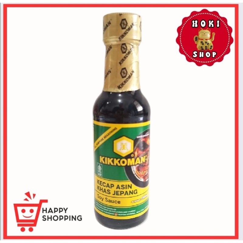 

Kikkoman Soy Sauce 150ml / Kikkoman Shoyu / Kikkoman All Purpose Shoyu / Kecap Asin Jepang