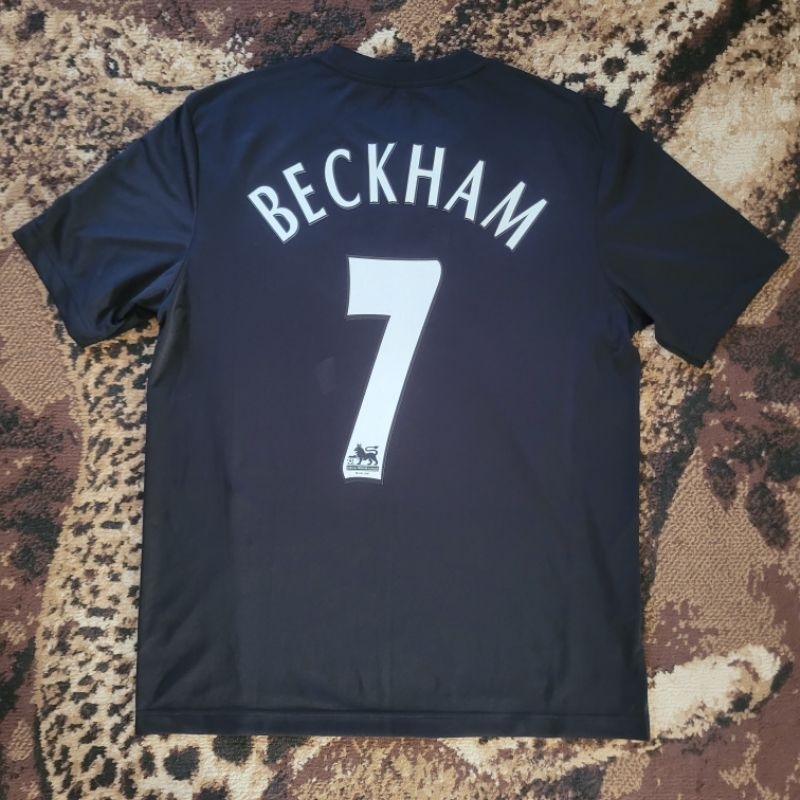 Jersey MU Manchester united 3rd third 1998 1999 Beckham
