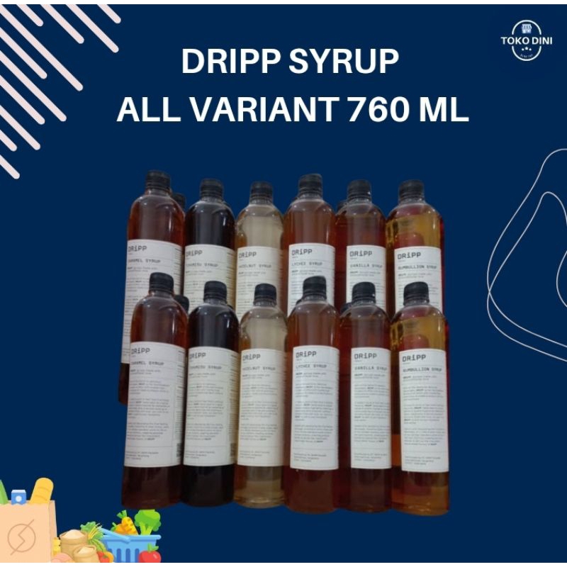 

DRIPP Syrup | All varian 760ml