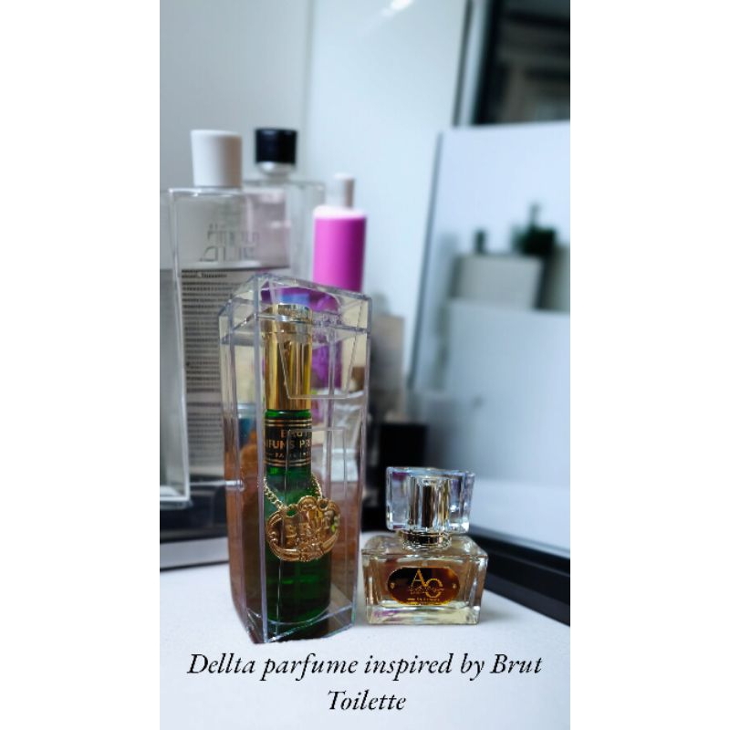 Dellta parfume Brut inspired by Brut Toilette