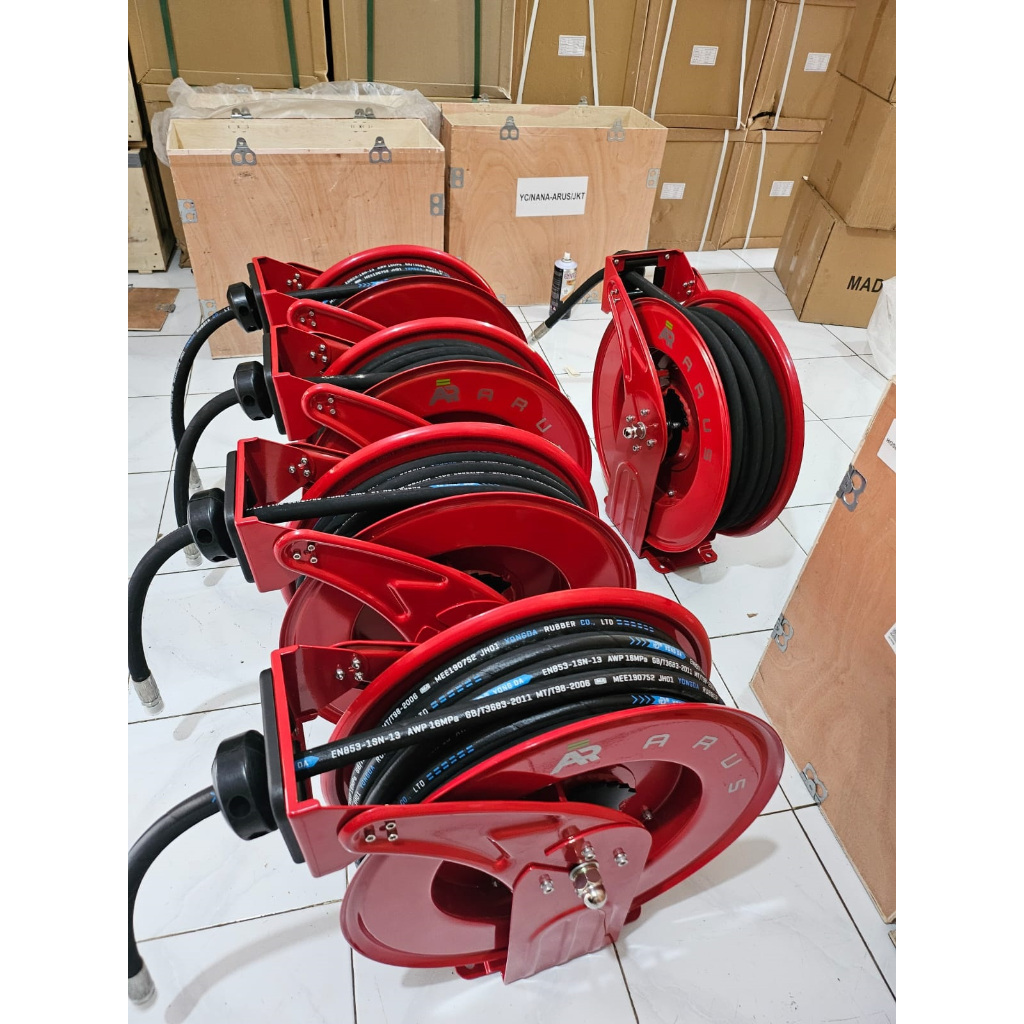 HOSE REEL 1" INCH/HOSE RELL BBM 1"-HOSE REEL SOLAR -1" X 15 METER/JUAL