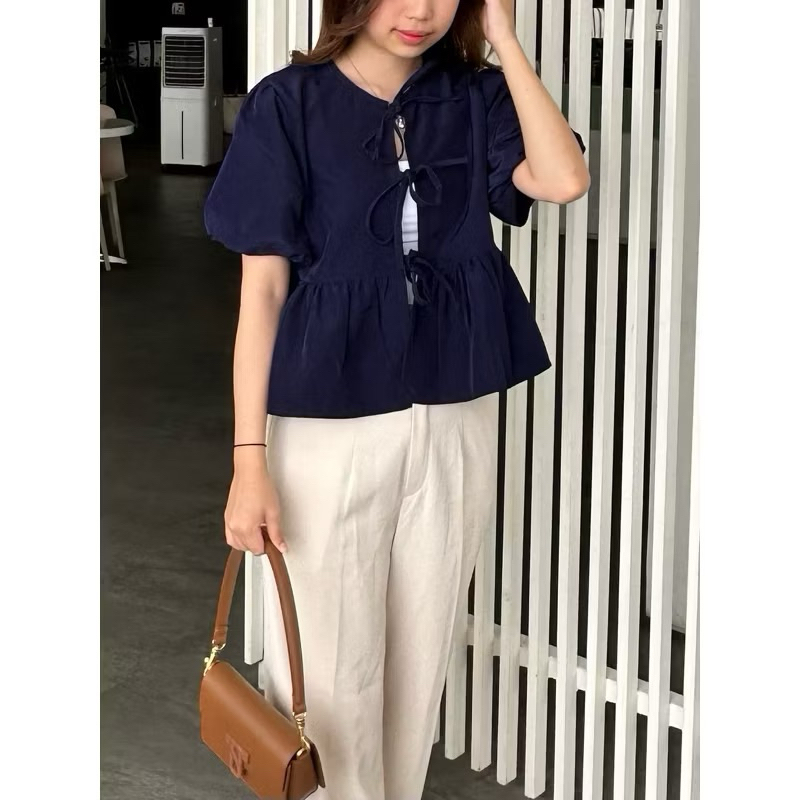 Atasan Wanita Coquette - Ribbon Top - Baju Tali