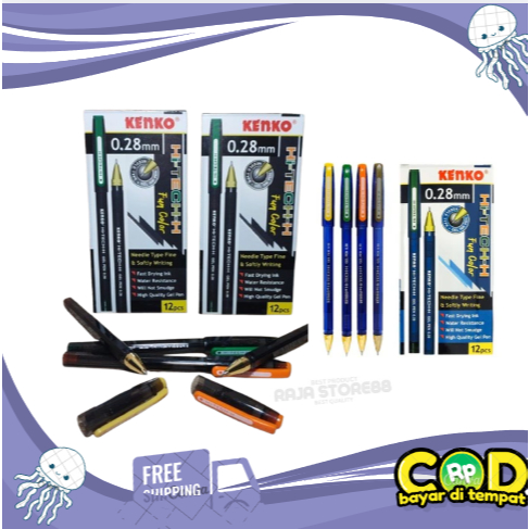 

KENKO PULPEN HI- TECH 0,28 FUN COLOR (1PAK/12PCS)