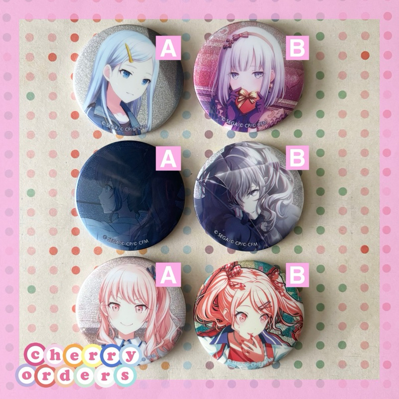 Project SEKAI Glitter Can Badge 25-ji, Nightcord de.