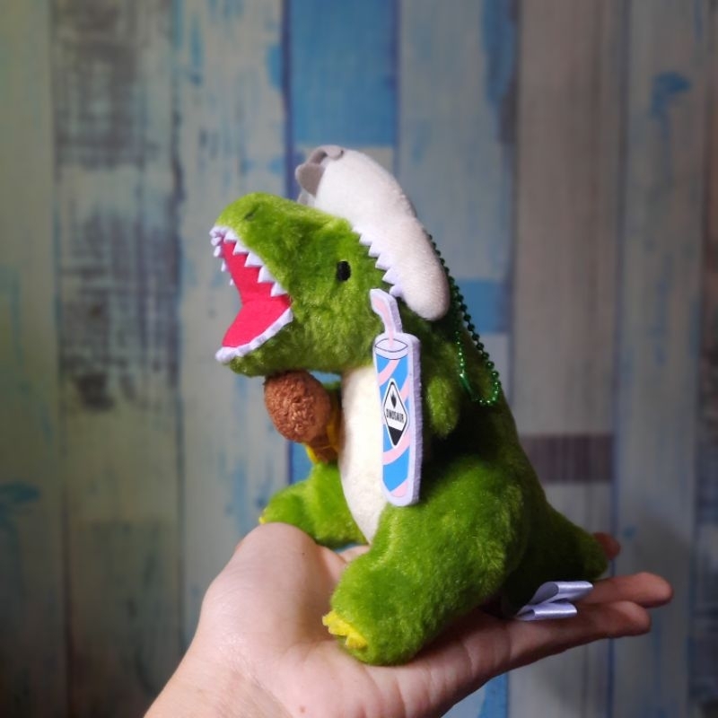 Gantungan Boneka Keyring Dinosaur JAWS Universal Studio Japan
