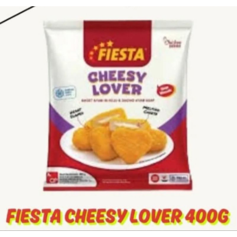 

Fiesta Cheesy Lover isi 400gram