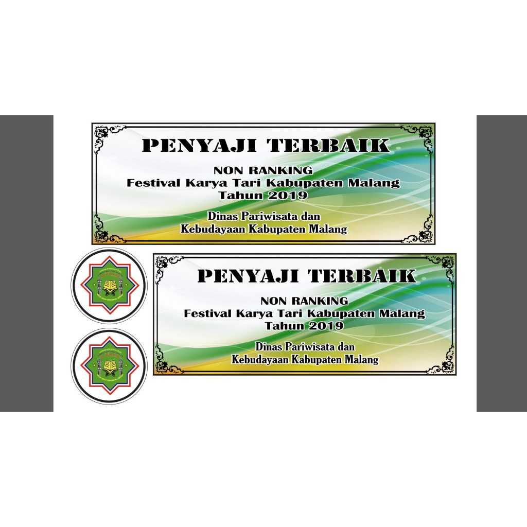 

STICKER TULISAN PIALA KAKI 2