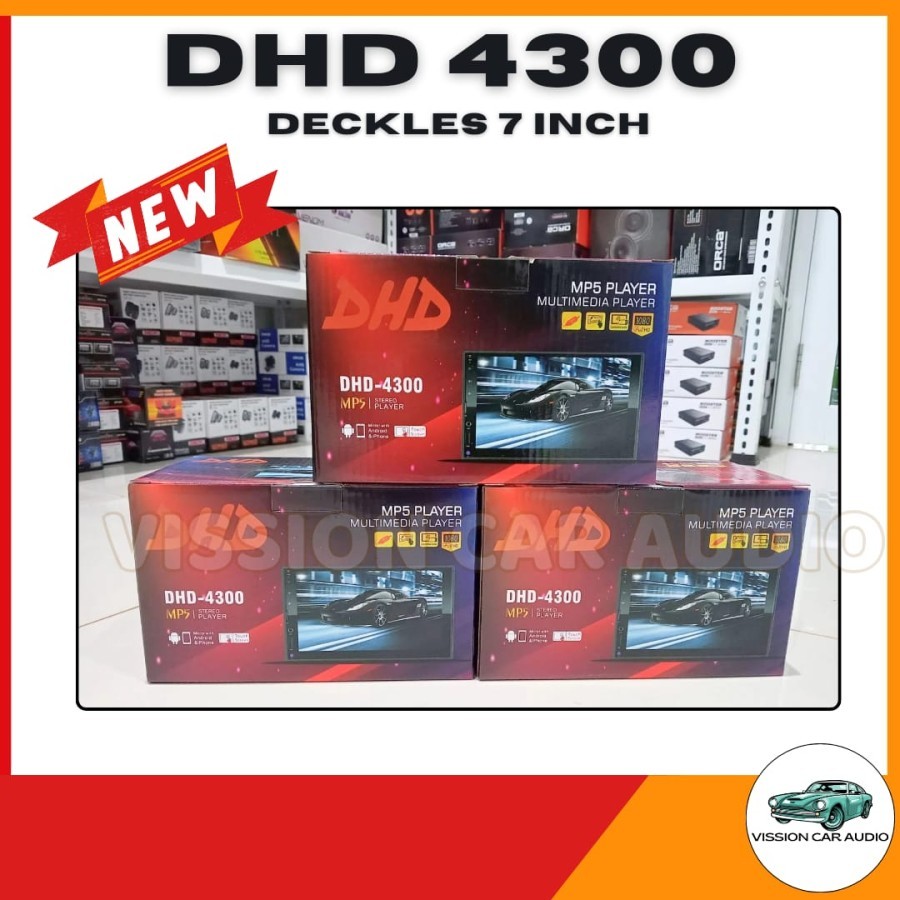 Head unit deckles dhd-4300 mp5
