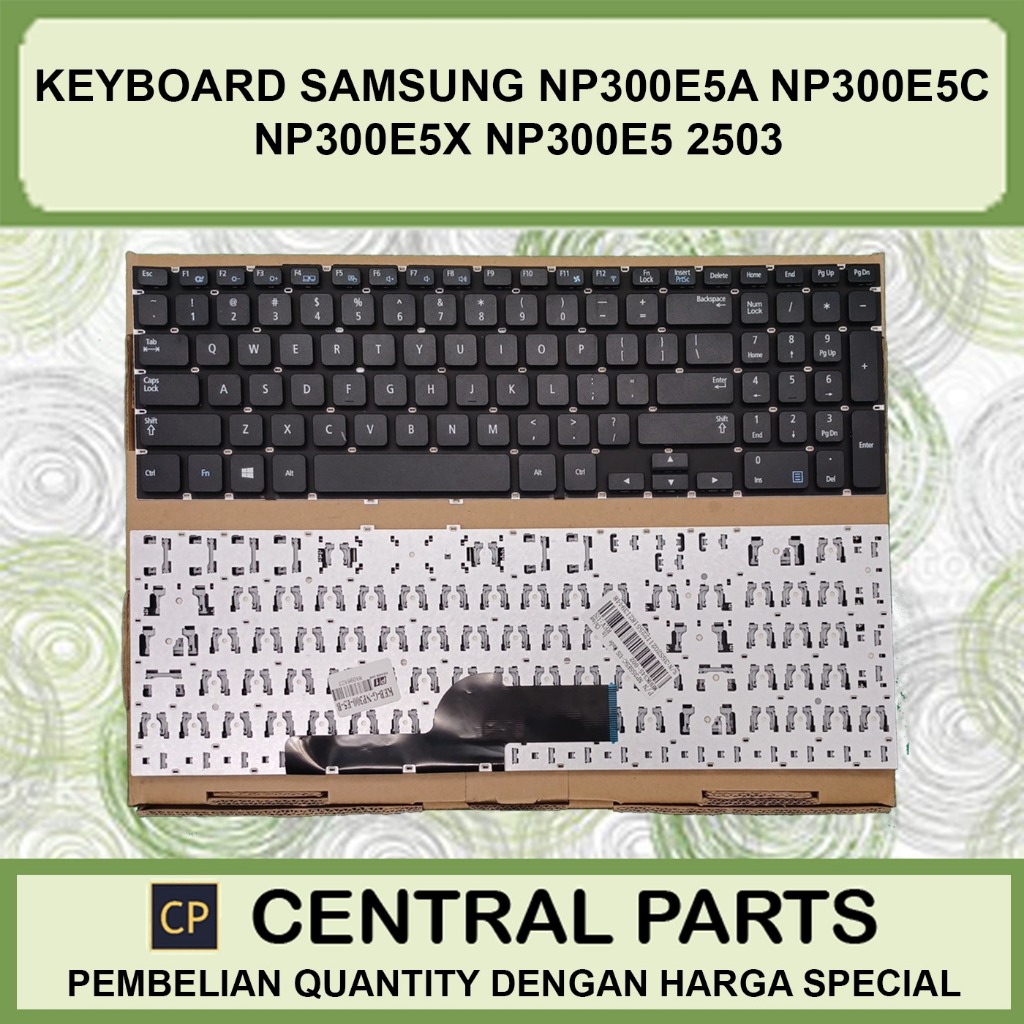 Keyboard Samsung np300e5a np300e5c np300e5x np300e5 2503a