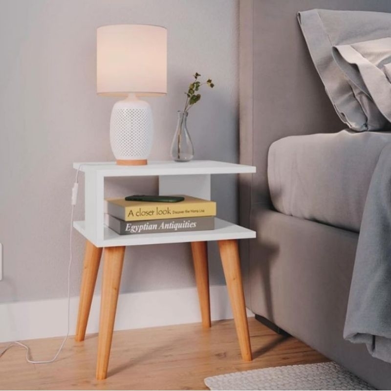 Nakas Rak Buku Kamar Tidur Minimalis