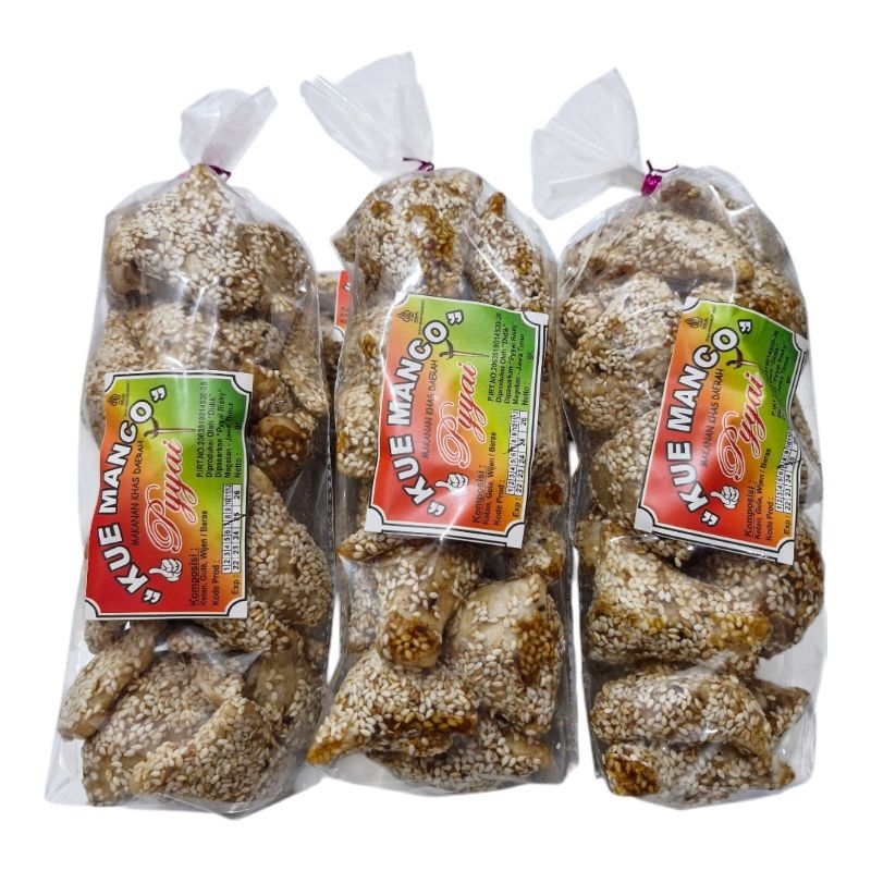 

Kue Manco Wijen Makanan Khas Daerah Enak Manis Gurih Nikmat