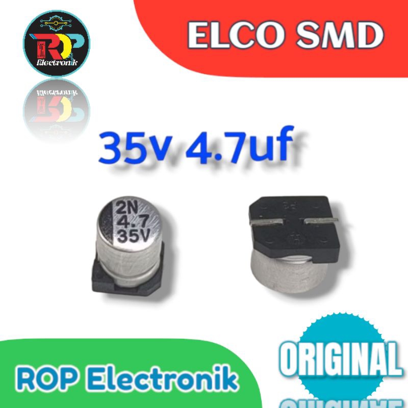 Elco SMD 35V 4,7uf