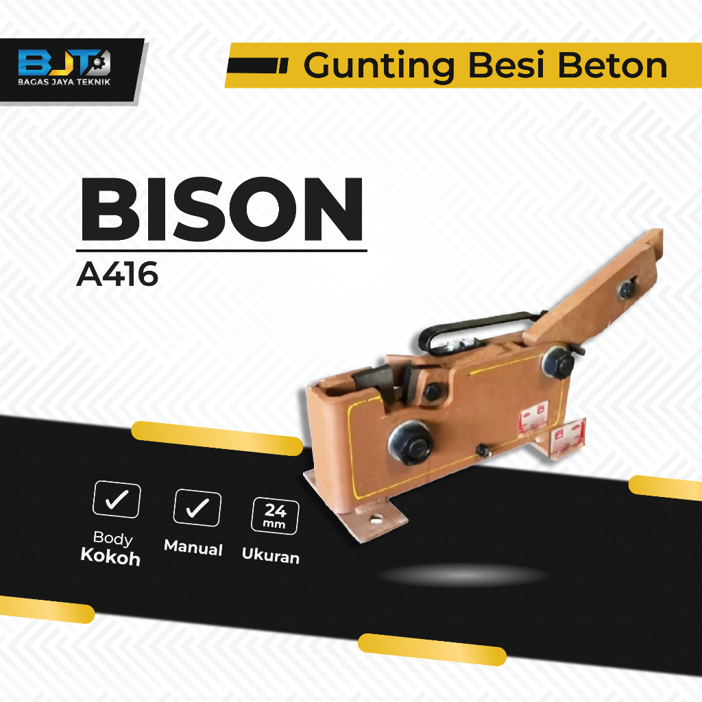 Gunting Besi Beton Merk BISON 24mm Manual Bar Cutter