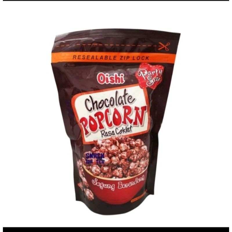 

popcorn Oishi coklat 100 gr