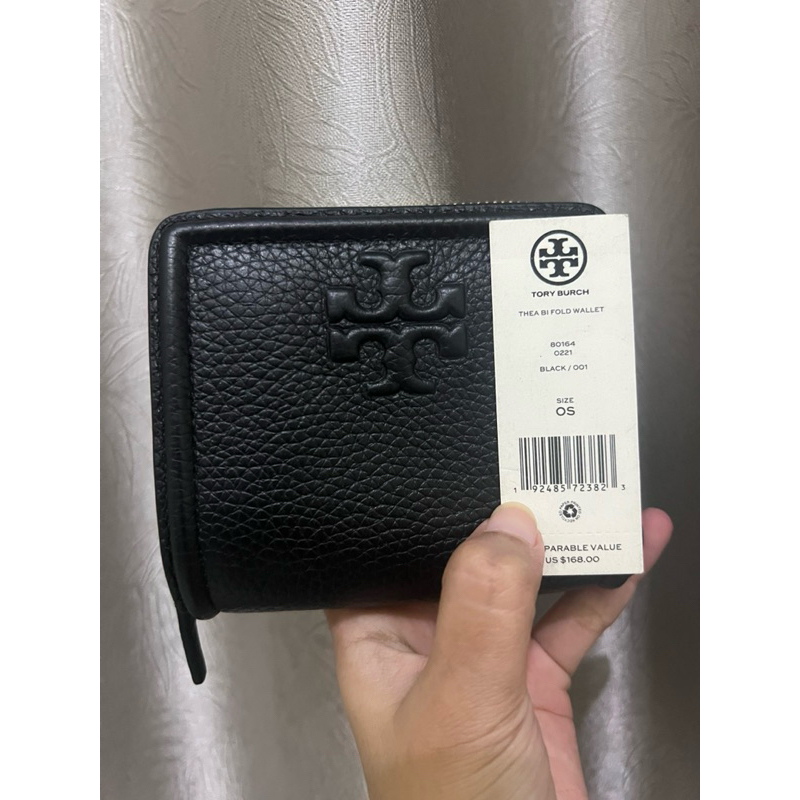 Preloved Like New TB Thea Bifold Wallet