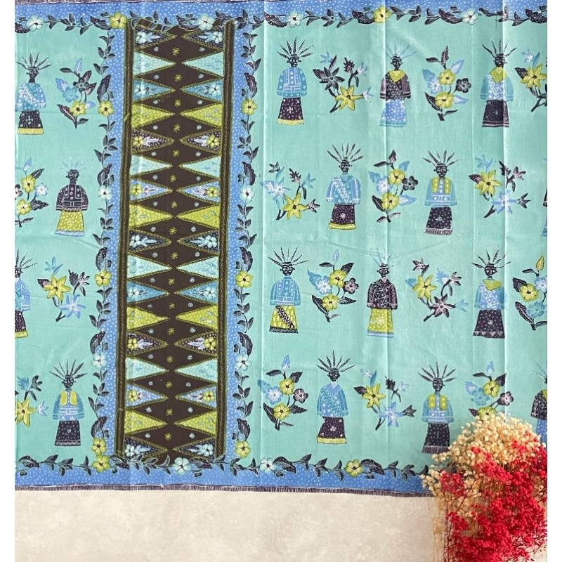 Kain Batik Sarung Full Tulis  Motif Ondel Khas Trusmi Cirebon