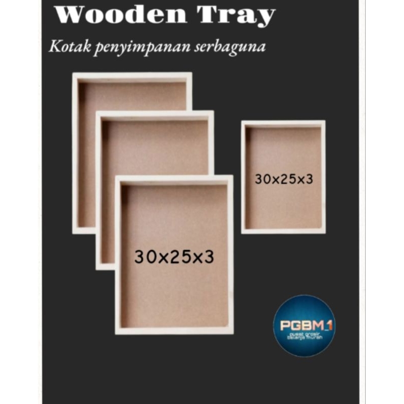 

BOX /KOTAK UKURAN 30X25X3