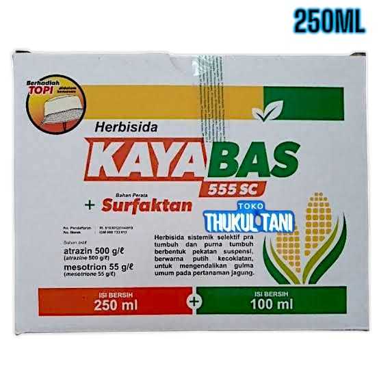 Herbisida Kayabas 250ML Obat Sistemik Selektif Pra Purna Tumbuh Racun Pembasmi Rumput Liar Jagung