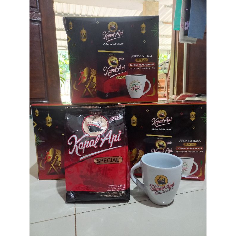 

Kapal Api 380gram free mug cantik✅️
