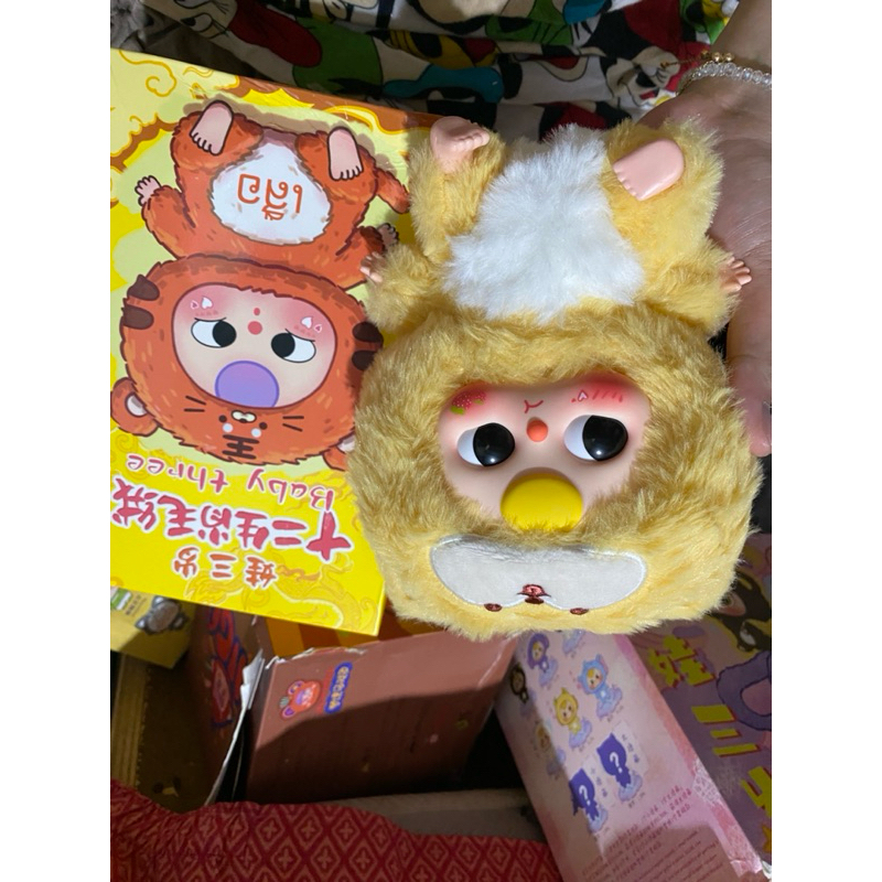 READY BABY THREEE SHIO 12 KARAKTER SHIO BABY THREE PLUSH DOLL BONEKA LUCU BLINDBOX