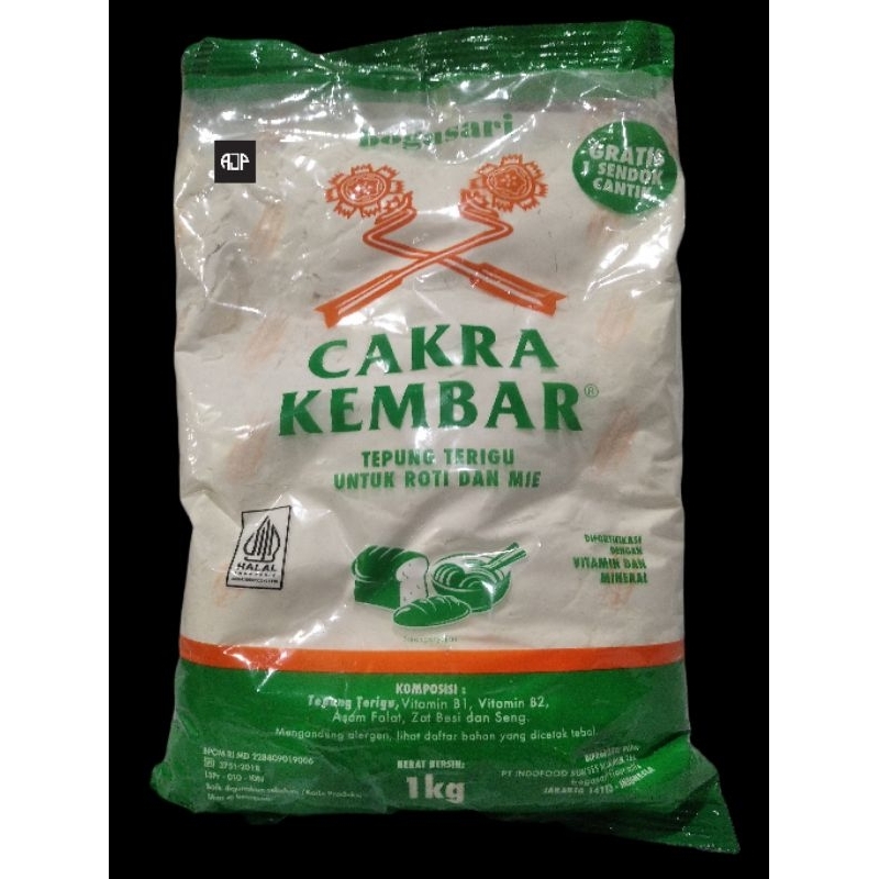 

Tepung Cakra Kembar Kemasan Ekonomis 1 kg