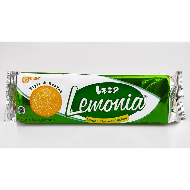 

LEMONIA 20GR LEMON (PAKET 10) BISKUIT NISSIN 130GR BISCUIT LEMON LEMONIA