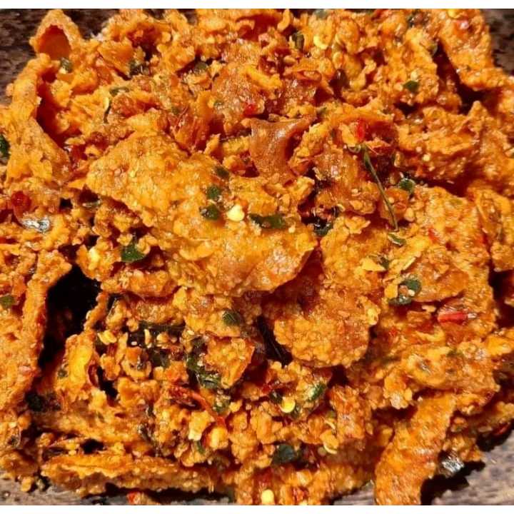 

candygurll kulit ayam crispi 1kg ngi daun jeruk kriuk