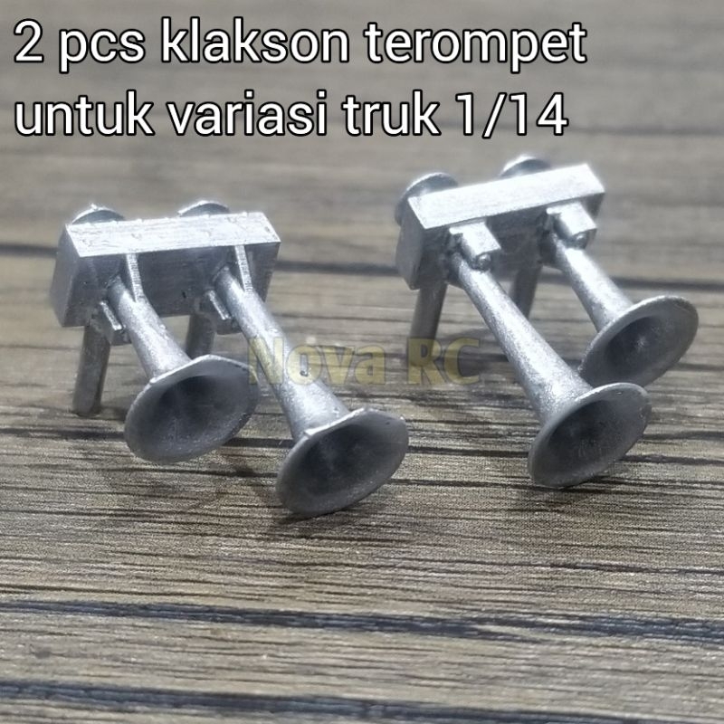 Klakson Terompet untuk rc truck 1/14 Scania, Actros, Volvo, Hino 700