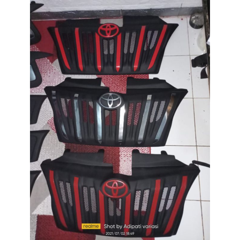 grill avanza lama 2007 model apolo prado