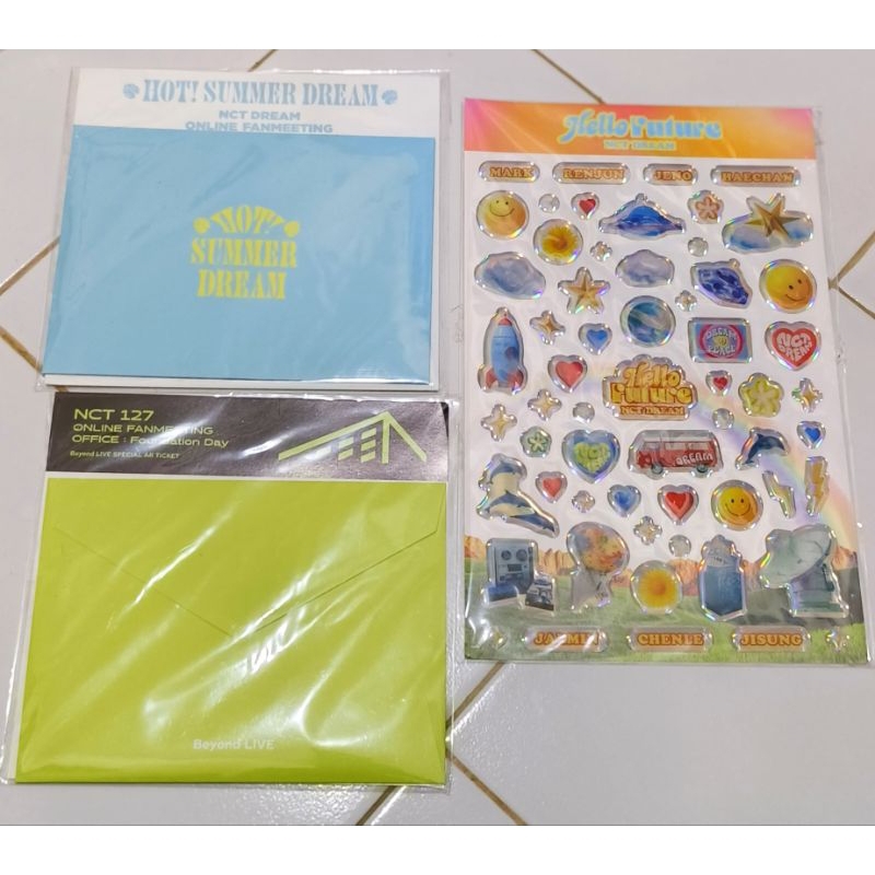 (Preloved Like New) NCT Dream & NCT Merchandise Official by SMTown