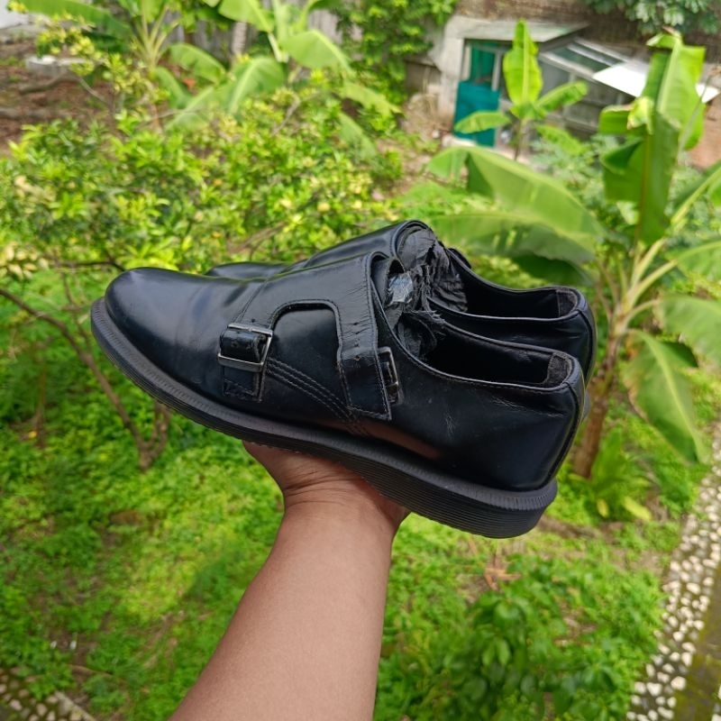 Doctor Martens (DocMart) Pandora MADE IN THAILAND Hitam Sepatu Formal Kerja Pantofel Wanita Second O
