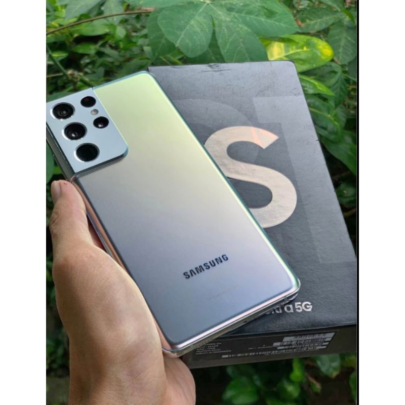 Samsung S21 Ultra 5G ram 12/256 Mulus like new Hp dan dosbuk aja