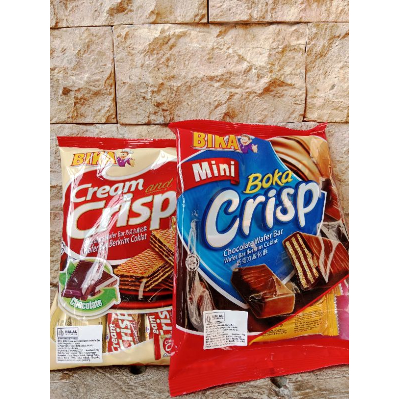 

BIKA CREAM & CRISP / BIKA BOKA CRISP 90 gr ( HALAL)