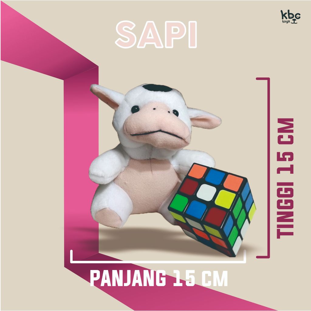 PROMO TERBARU BONEKA KARAKTER SIZE 15CM KUALITAS SNI - BONEKA KADO BONEKA MINI KECIL BONEKA CAPIT