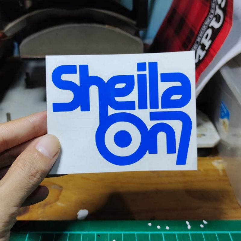 stiker cutting Sheila on 7 sticker keren