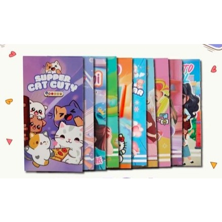 

Memo mini, cover tebal glossy, isi 20 lembar soft paper