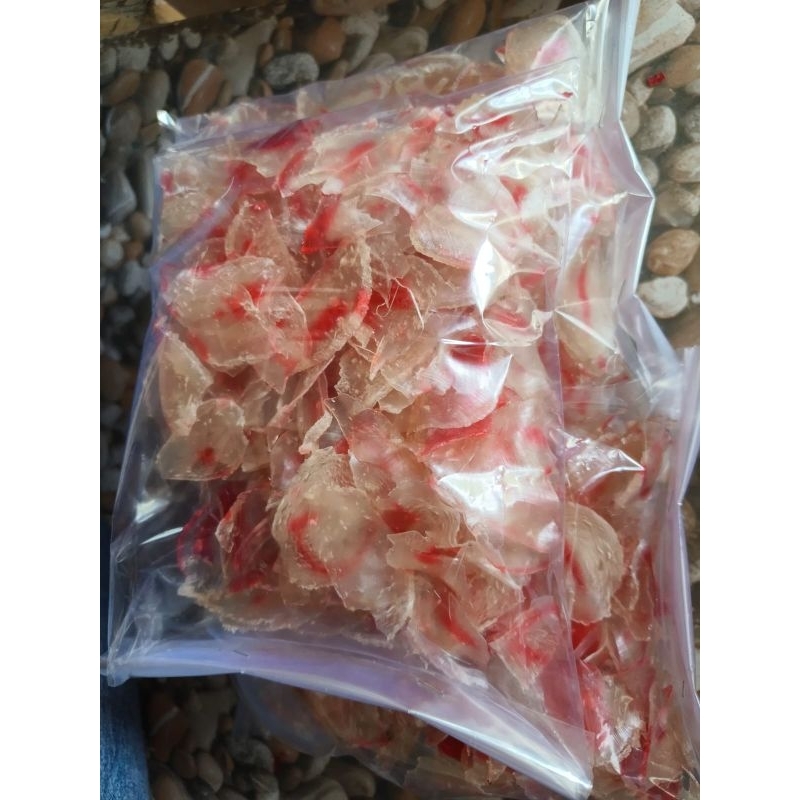 

KERUPUK MERAH PUTIH SORTIRAN/KERUPUK PECEL/KERUPUK MERAH PUTIH PADANG 500GR SORTIRAN
