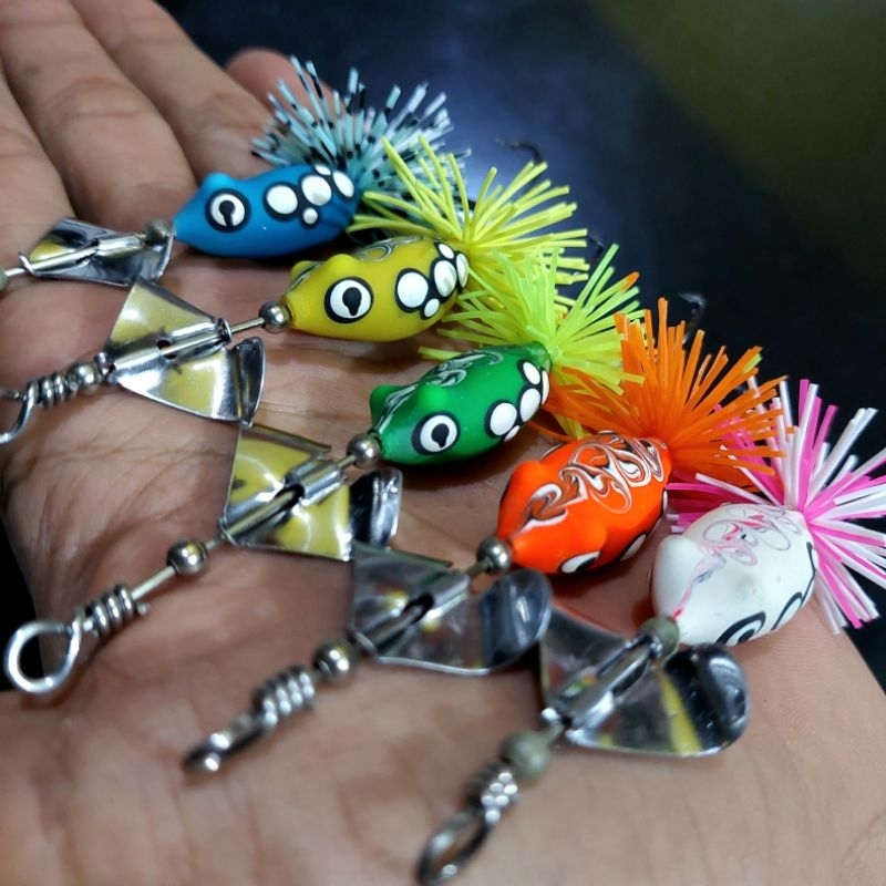 Mini Slatter 7 gram Umpan Casting Gabus & Toman