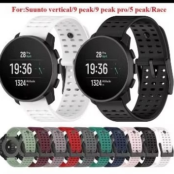 Strap Silicone/ Tali Jam Suunto 5 Peak/ 9 Peak/ 9 Peak Pro/ Race/ Race S/ Vertical