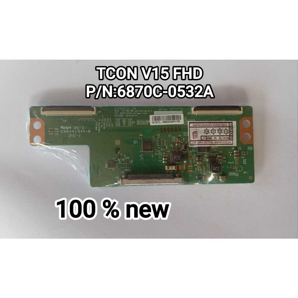 TCON TV LED POLYTRON PLD43TS865 PLD 43TS865