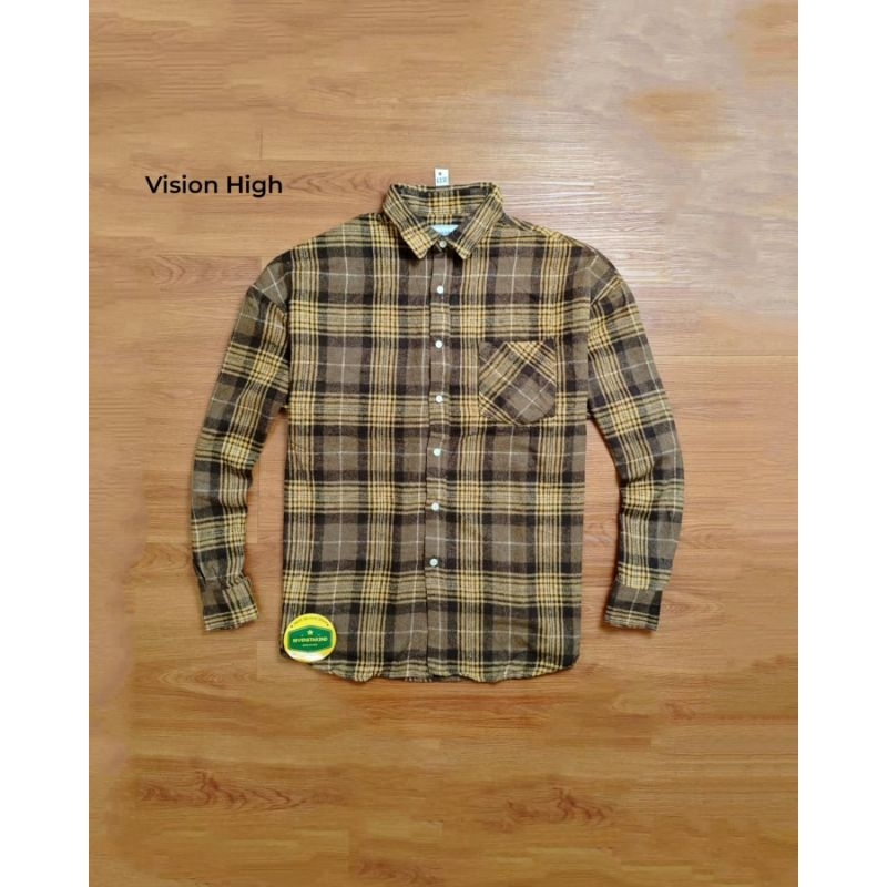 vision high Casual flanel veterano shirt