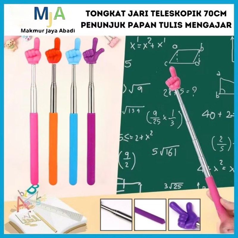 

100 PCS BISA COD PROMO Tongkat Jari Teleskopik Penunjuk / Tongkat Penunjuk Jari